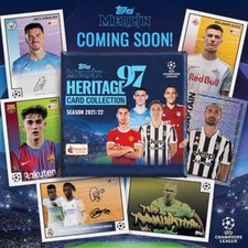 2021-22 Topps Merlin Heritage 97 UEFA Soccer Pick Your Card #1-151 