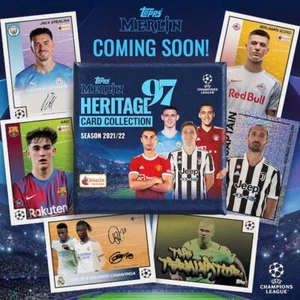 2021-22 Topps Merlin Heritage 97 UEFA Soccer Pick Your Card #1-151 - Picture 1 of 1
