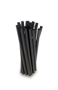 1000 Cannucce nere cocktail bar 13 centimetri per aperitivi succhi centrifugati - Foto 1 di 1