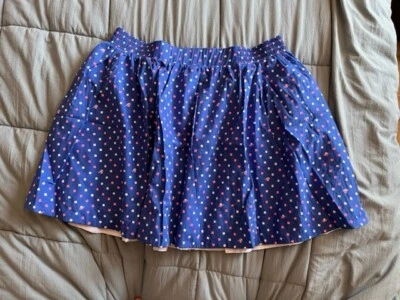 Falda patinadora azul cintura alta estampado acampanado Lilly Pulitzer con bolsillos Foto 1 de 3