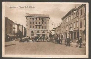 Italy Postcard Legnano Piazza Della Vittoria Automobiles 1926 - Picture 1 of 1