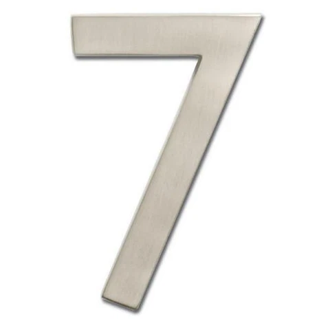 Architectural Mailboxes 3585SN-7 Solid Cast Brass 5 in. Satin Nickel Floating Cover