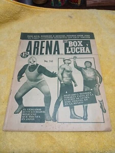 Zeitschrift Rare Arena De Box y Lucha mexikanisches Magazin (El Vengador) #741 Nove 1972 - Bild 1 von 12