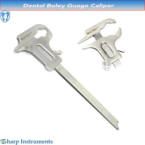 Boley Guage Orthodontic Vernier Caliper Dental Tooth Thickness Measuring Guage - Picture 1 of 2