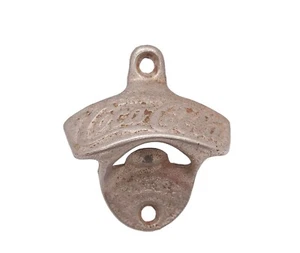 Starr-X Original Vintage Enjoy Coca Cola Bottle Opener Cast Iron #28 Brown Mfg  - Picture 1 of 6