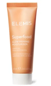 Elemis Superfood Glow Priming Moisturiser 20ml New & Foil Sealed Travel Size - Picture 1 of 2