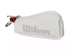 Wilson 2024 Roland Garros Key Chain Bag Tennis Racket Keychain NWT WR8035001001 - Picture 1 of 2