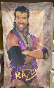 WWF Razor Ramon WCW Scott Hall 5ft Flag nWo the Outsiders wrestling Banner - Picture 1 of 3