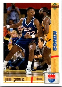 1991-92 Upper Deck - #375 Lionel Simmons - Picture 1 of 2