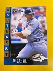 47936  1998 Collector's Choice StarQuest Single #10 Mark McGwire CARDINALS
