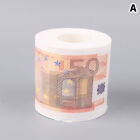 1Roll 50/100/500 Eur Bill Toilet Paper Decoration For Home Rolling Paper Holder