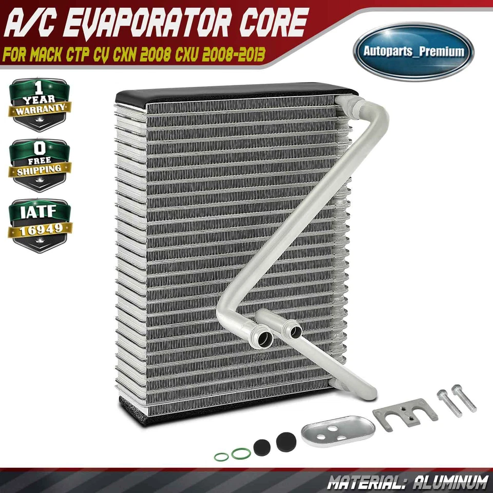 A/C Evaporator Core for Mack CTP CV CXN 2008 CXU 2008-2013 GU4 GU5 2012 GU7 GU8 - Image 1 of 4