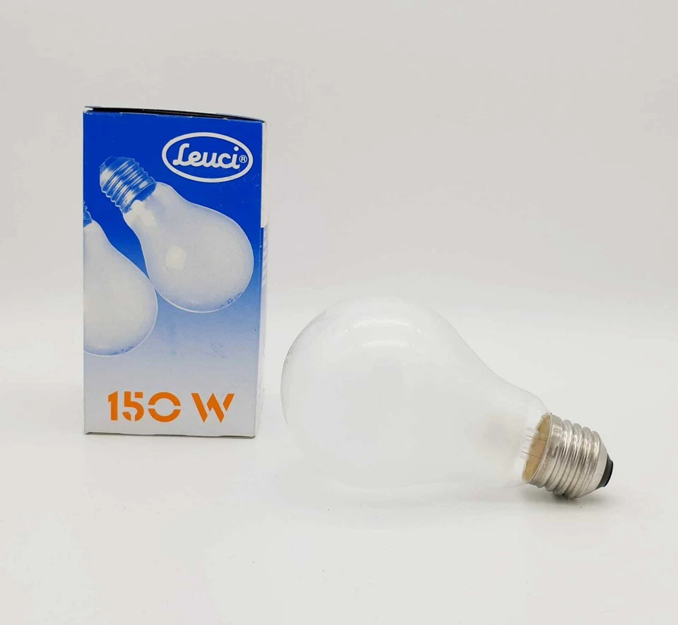 Leuci GOCCIA Standard GLS AGLGlühbirne 150W 240-250V E27 matt, frosted - Bild 1 von 1