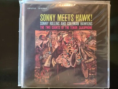 SONNY ROLLINS: Sonny Meets Hawk! RCA Classic Records Audiophile SEALED LSP2712 - Image 1 of 2