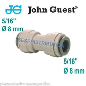 Verbindungsstück gleich 5/16" 8mm PM0408S Guest 596926 Lebensmittelfitting Speedfit - Bild 1 von 1