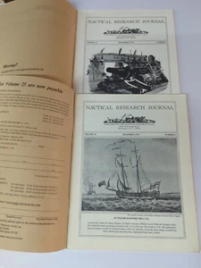Nautical Research Journal Two Issues Sept And Dec 1978 From Willard Library  - Bild 1 von 6