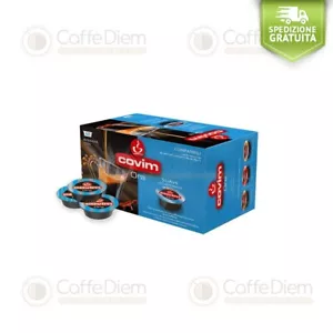 Covim 96 Capsule Compatibili Lavazza A Modo Mio Decaffeinato Caffè Covim Modo Mi - Imagen 1 de 5