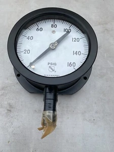  Medidor de presión Ashcroft Maxisafe 0-160 PSIG Aisi 316 tubo y enchufe EE. UU.  - Imagen 1 de 4