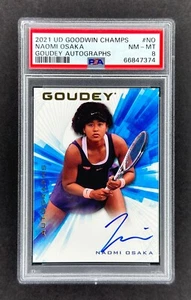 2021 UD Goodwin Champs Goudey Autographs #GA-NO Naomi Osaka AUTO PSA 8 NM/MT - Picture 1 of 2