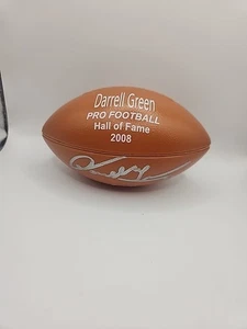 Darrell Green Signed Mini Plastic Football - Picture 1 of 2