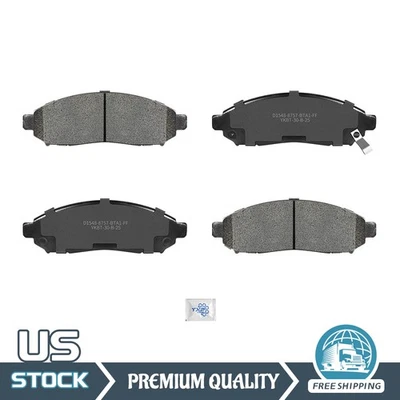 Pastillas de freno delanteras de cerámica para Chevy City Express Nissan LEAF NV200 2013-2020 Foto 1 de 4