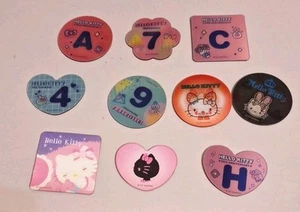 Hello Kitty 50th Anniversary 3D Magnet 10pcs Opened Collectible 3.5x4.5cm E set - Picture 1 of 1