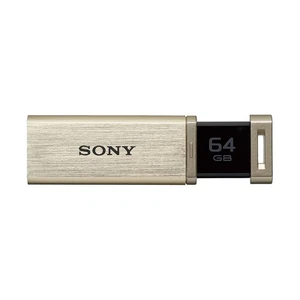 Sony USB Memory USB3.0 64GB Gold High Speed Type USM64GQXN Flash Drive Japan - Picture 1 of 9