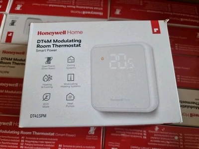 Honeywell DT4M Modulating Wired Room Thermostat OpenTherm **FREE 24 HOUR DEL!! - Image 1 of 4