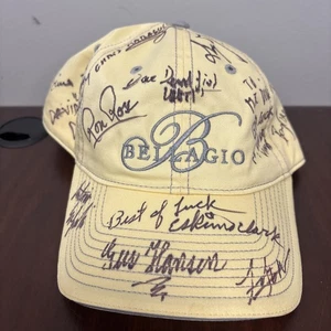 2005 WSOP World Series of Poker signed Mütze Bellagio 19 Unterschriften Autogramm RAR - Bild 1 von 12