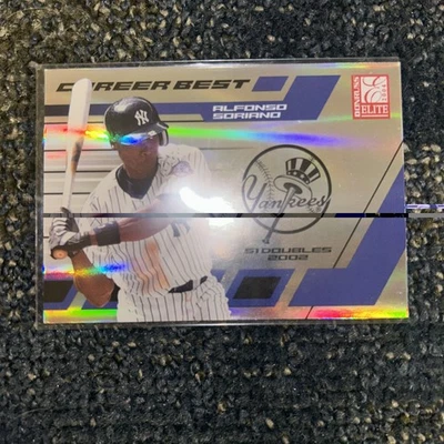 2004 Donruss Elite Extra Edition Career Best All-Stars Alfonso Soriano /1000 - Image 1 of 2