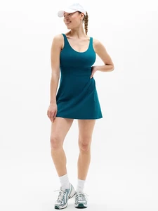 Athleta Salutation Trägerkleid | Coastal Teal XS #588234 NEU - Bild 1 von 4