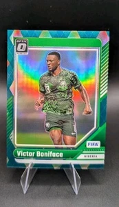 2024-25 Panini Donruss FIFA Optic Argyle Prizm Victor Boniface #164 - Imagen 1 de 2