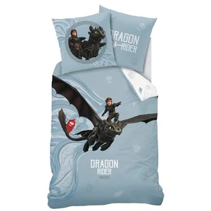 Dreamworks Dragon Rider How To Train Your Dragon Cotton Quilt Cover Set - Sin... - Picture 1 of 2