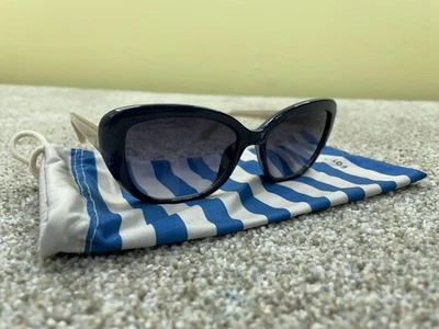 Gafas de sol vintage Fossil FOS 3002/S OD28 135 brazos de carne azul Y2K Foto 1 de 4