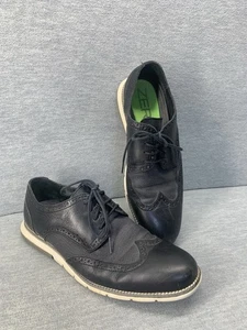 Cole Haan Zerogrand Herren 10M Schwarz Golfschuhe Budapester Oxford Ohne Spikes - Bild 1 von 7