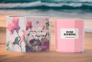 Victoria's Secret Rose Bohemia Fragrance Scented Single Wick Candle 8.Oz New - Picture 1 of 4