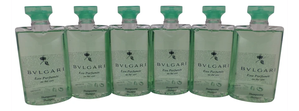 Bvlgari au the vert (té verde) champú 2,5 oz juego de 6 Foto 1 de 1