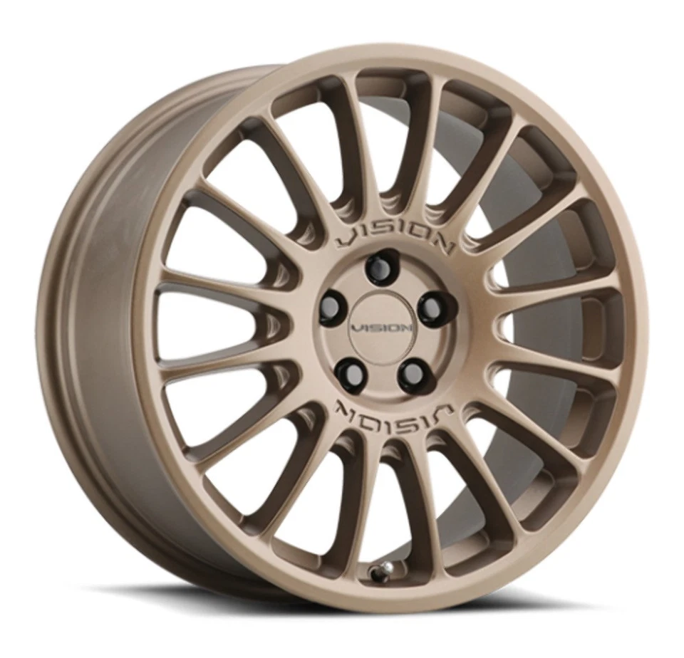 Llanta 18" Vision Street 477 Monaco Bronce 18x8 5x4,25 38 mm para Dodge Foto 1 de 4