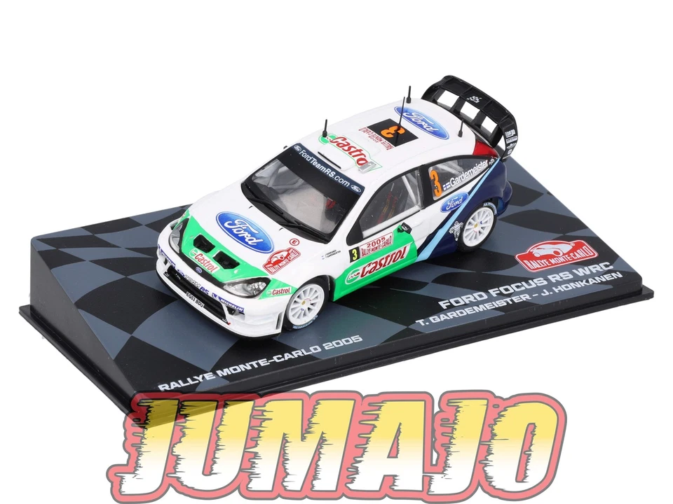 RMIT13 1/43 IXO Rallye Monte Carlo : FORD Focus Rs WRC 2005 #3 T.Gardemeister - Immagine 1 di 1