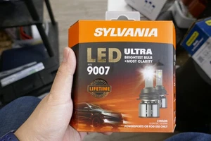Sylvania 9007 6000K LED Ultra Powersports & Fog Headlight Bulb New #B3 - Picture 1 of 2