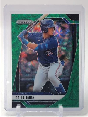 COLIN HOUCK 2025 PANINI PRIZM BASEBALL GREEN SCOPE NEW YORK /75 Q2371 - Image 1 of 2