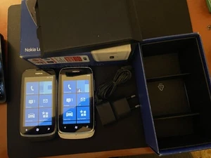 2 Nokia Lumia 610 Con Windows Phone 7.8 (scatola originale e alimentatore) - Foto 1 di 5