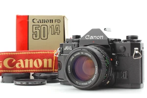 [ALMOST UNUSED] Canon A-1 Black SLR Film Camera Body New FD 50mm F1.4 Lens JAPAN - Bild 1 von 20