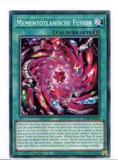 Mementotlanische Fusion - LEDE-DE063 - Common - 1.Auflage - Bild 1 von 1
