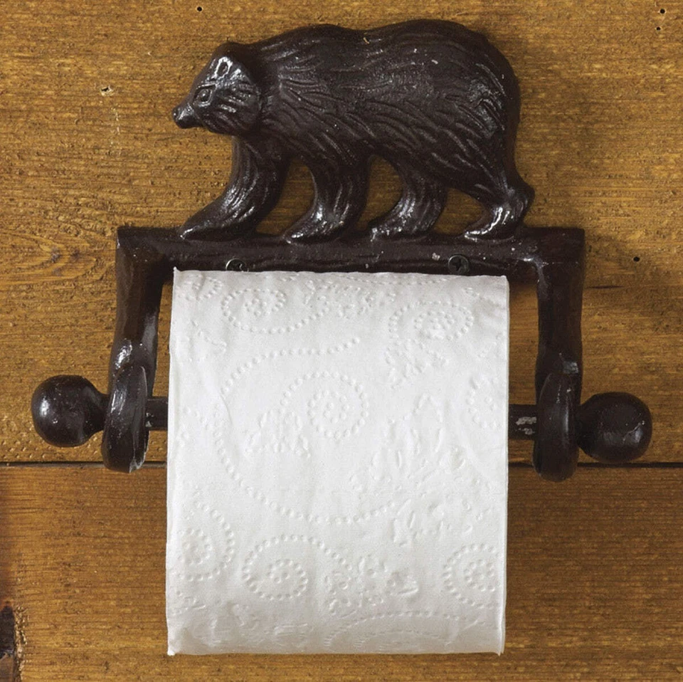 Park Designs Cast Bear Toilet Tissue Holder - Image 1 of 1