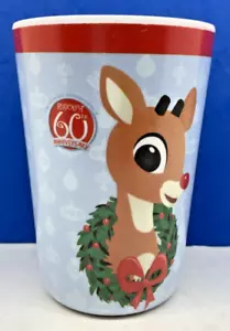 DanDee NUEVO Taza/Vidrio Rudolph El Reno Nariz Roja 60 Aniversario Rudolph - Imagen 1 de 3