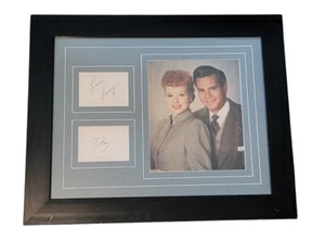 I Love Lucy signiert Lucy Desi Schnitte 8x10 mattiert 18x22 Display - Bild 1 von 9
