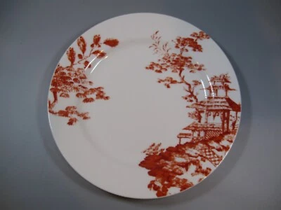 Scalamandre by Lenox Toile Tale Sienna Dinner Plate 11-1/4"