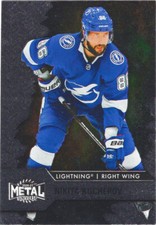 Nikita Kucherov 2020-21 Skybox Metal Universe Hockey Card#86 Tampa Bay Lightning