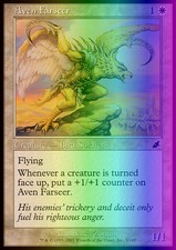 Magic the Gathering MTG Aven Farseer (3) Scourge   NM FOIL